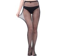 Generico Calze Lunghe Donna Sospensione Calzini Collant Eleganti (A, One Size)