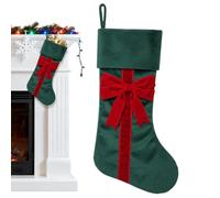 Generico Calze Natalizie per Dolci in Velluto con Design a | Calze di Natale decorative per la famiglia Per , La Mensola Del , L'Albero Di Natale, Cioccolatini, Premi, Piccole