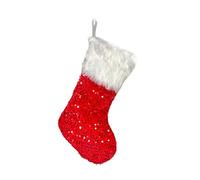 Generico Calze per La Festa di Natale,Decorazione Natalizia con Paillettes | Calze per Le Feste Natalizie - per Mensole del Albero di Natale Feste Regali Adulti Famiglia Bambini