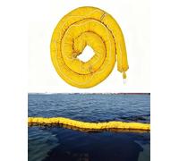 Generico Calzini assorbenti for Olio, barriera di contenimento for fuoriuscite industriali, for la Pulizia di sversamenti di Petrolio in Ambito Marittimo(Color2,12.7x6meters)