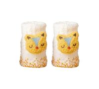 Generico Calzini Donna Invernali, Calzini Termici Lunghe da Regalo di Natale Stile Autunno/Inverno da Notte in Pile Corallo con Coppia di Cartoni Animati