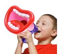 Generico Cambiatore di Voce a Bocca Forte - 220 Grammi di Corna d'Aria per Feste e di Gioco | ABS Bambini SPEATTORE di Voce FUNICA | Megafono Portatile Bullhorn per risate e intrattenimento