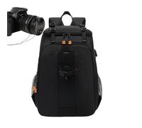 Generico Camera Backpack - Polyester 29x15x45cm | Camera Bag, Waterproof Large Capacity Adjustable Backpack With Laptop Compartment | Personal Item Bag For Travel Outdoor Hiking Drone Work School