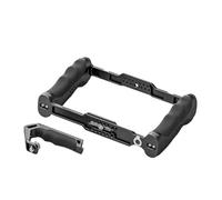 Generico camera cage, Gabbia universale for telecamera, maniglia superiore con kit di posizionamento ARRI da 3/8", stabilizzatore for impianto video con base tipo Arca(Cage kit)