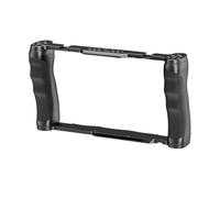 Generico camera cage, Gabbia universale for telecamera, maniglia superiore con kit di posizionamento ARRI da 3/8", stabilizzatore for impianto video con base tipo Arca(Cage)