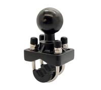 Genérico Camera Clamp Mount - Motorcycle Handlebar Mount For Action Camera | Heavy Duty Motorcycle Handlebar | Double U Shape Bolt | Regolabile Angle | Quick Release For Daily Commuting Long Distance