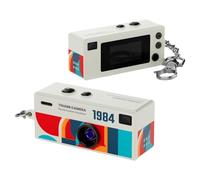 Generico Camera Keychain - 2.56 Inches ABS Portable HD Recorder | Mini Pocket Camera Gadget | Photography Keychain Camerâ For Travel, Daily Vlog, Study, Camping, Birthday