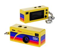 Generico Camera Keychain - 2.56 Inches ABS Portable HD Recorder | Mini Pocket Camera Gadget | Photography Keychain Camerâ For Travel, Daily Vlog, Study, Camping, Birthday