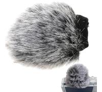 Generico Camera Mic Wind Muff, Furry Microphone Cover, Phone Noise Clearer, Enhance Audio Experience, Camera Mic Windshield, Idea for Vlogging Cameras, 1.97x1.97 Inches