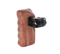 Generico camera top handle, Maniglia destra in legno con manopola di bloccaggio a vite da 3/8"-16 e perni di posizionamento for il monitor dell'impianto di perforazione della gabbia della fotocamera