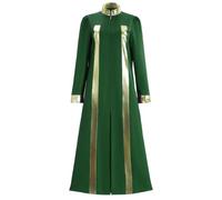 Generico Camicia da chiesa per sacerdoti cattolici, piviale con collo rotondo, abbigliamento liturgico unisex, accessorio per feste e Halloween, costume da carnevale