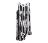 Generico Camicia da Notte Donna Estiva Sottoveste Senza Maniche con Stampa