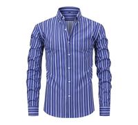 Generico Camicia da Uomo a Quadri Maniche Lunghe Collo a Revers Tessuto Elastico Adatta per Ambiente lavorativo e momenti di rappresentanza Formale