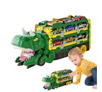 Generico Camion di dinosauro che - Versatile Efficient mangia auto, Portable, dinosauri, per ragazzi Giocattolo veicoli, trasporto pieghevole Trasforma la pista | Multipurpose Outdoor Indoor Utility