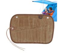 Generico Camp Utensil Organizer, Reusable Roll Flatware Holder Bag, Multi Slot Outdoor Hangable Tableware Storage Bag, Silverware Case, Compact and Lightweight Design, Ideal for