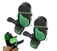 Generico Campanelli da per Canne da - Rilevamento Sensibile con LED, Set da 2 Pezzi, Pratico Accessorio per Canna | Strumento per Uomini Donne Adulti Famiglia Sea RI