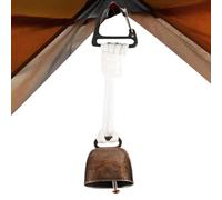 Genérico Campanello anti per campeggio Campana di sicurezza, Cencer Emergenze con, Cordon e Moschetton Escursionismo Zaino | Multipurpose Outdoor Indoor Utility Sturdy Portable