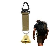Generico Campanello da Guida per Orso - Protezione Portatile in per Escursioni in Montagna Protezione in Nylon Rame per Arrampicata | 16 Cm 64 G | Campfire Sopravvivenza Bushcraft Urgenza Av