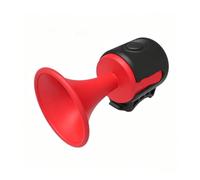 Generico Campanello Elettrico Bici EH-2, clacson Manubrio ABS+PC | Modello as520210, suono singolo 95-120db, IPX4, 4.8*4.6*8cm, cinghie, manuale, pad