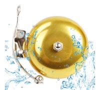 Generico Campanello per Bicicletta retrò - Campanello in Alluminio Dorato O Argento per Bicicletta dal Design Robusto E Rumoroso Stile Vintage per Mountain Bike Bici da Città Adulti Bambini | Gli AC