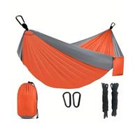 Generico Camping, Amaca Comoda e Traspirante for Quattro Stagioni con Design da Viaggio con Zaino, Adatta for campeggi all'aperto,for Hiking(Orange)