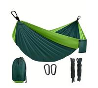 Generico Camping, Amaca Comoda e Traspirante for Quattro Stagioni con Design da Viaggio con Zaino, Adatta for campeggi all'aperto,for Hiking(Green)