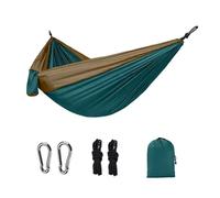 Generico Camping, Amaca da Campeggio for Una Persona all'aperto con Tessuto da Paracadute ad Alta Resistenza in Nylon Abbinato al Colore, Letto sospeso Portatile,for Hiking(4K 3.5X 90X)