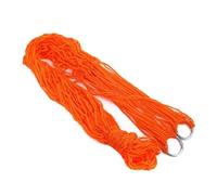 Generico Camping, Amaca Multifunzionale in Nylon - Amache in Rete for Dormire all'aperto in Campeggio, perfette for Il Relax all'Aria Aperta,for Hiking(Orange)