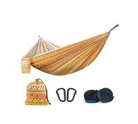 Generico Camping, Amache da Giardino Portatili for Esterni, con Apertura Rapida, in Tessuto Paracadute, Doppie, da Viaggio, Campeggio, for Dormire, appese, Altalena,for Hiking(Style A)