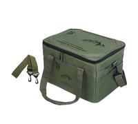 Generico Camping Bag Organizer, Cooking Utensil Pouch, 36L Large Capacity Storage, Built In Tabletop Surfaces, Foldable Hiking Gear Carrier for Beach and Travel Adventures, 42x31x26cm