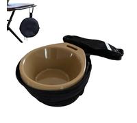 Generico Camping Bowl - Stackable Tableware, Portable Four-Piece Set with Mesh Storage Bag, Lightweight Hiking Gear, Reusable Picnic Dishes, Outdoor Backpacking Supplies for Travel BBQ Beach Party