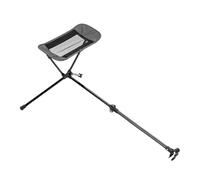 Generico Camping Chair Foot Rest - Foldable Portable Outdoor Gear | Recliner Footrest Outdoor Stool | For Beach Lawn Patio Garden Backyard Travel Pool Tailgate Fishing Lounge Chair Leg Rest