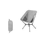 Generico camping chairs, Compatibile con Naturehike YL01 Sedia pieghevole con schienale alto, sedie da campeggio portatili, sedie da relax for esterni, pesca, luna,for hiking(Gray - Small)