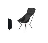 Generico camping chairs, Compatibile con Naturehike YL01 Sedia pieghevole con schienale alto, sedie da campeggio portatili, sedie da relax for esterni, pesca, luna,for hiking(Black - Large)