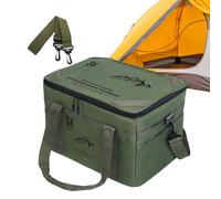 Generico Camping Duffle Bag, Outdoor Picnic Organizer, 36L Hiking Gear Carrier, Foldable Utility Pouch with Tabletop, Camp Storage Solution for Beach Trips, Survival Kit, 16.54x12.2x10.24 Inches