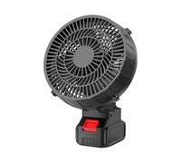 Generico Camping Fan - Rechargeable Quiet Tent Fan | Portable Battery Powered Cooling Blower with Hook, Travel Fans for Indoor Outdoor Camping, Fishing, Jobsite, Road Trip, Beach Use