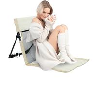 Generico Camping Folding Chair, 15.42 Inches Folding Camping Chair | Lawn Chairs with Backrest | Portable Floor Seat for Rv Tailgating Hiking Patio Travel Beach Picnic Backyard Fishing