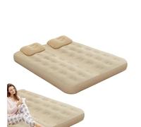 Genérico Camping Gonfiabile Mattress Bed Twin Built-in Pump,Foldable Gonflating Floor Sleeping Pad For Camping Home Guest