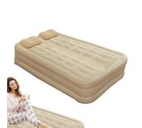 Genérico Camping Gonfiabile Mattress Bed Twin Built-in Pump,Foldable Gonflating Floor Sleeping Pad For Camping Home Guest