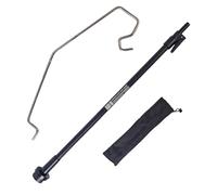 Genérico Camping Lantern Stand - Regolabile Rotating Holder, Lightweight Portable Metal | Outdoor Telescopic Lamp Post Stand For Family, Friends, Night Fishing, Hiking, Photography, Tent, Campsite