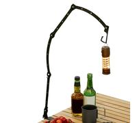 Generico Camping Lanterns Stand | Foldable Outdoor Camp Supplies | Tabletop LED Lantern Pole | for Travelers Fishermen Hikers Tailgate Parties Campsite Backpacking Picnic Backyard Tent BBQ