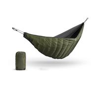 Generico Camping, Sacco a Pelo Caldo Antivento Invernale Multifunzionale Portatile Amaca da Campeggio all'aperto Amaca Altalena sottocoperta in Cotone,for Hiking