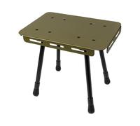 Generico Camping Stool, Seating Stool, Lightweight Design Foldable Easy Portability Compact Size Multifunctional Sturdy Base, Backpacking Table for Travel, Hiking, Bbq