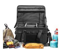 Generico Camping Storage Bag, 30L Foldable Organizer, Portable Outdoor Cookware Carry Bag, Heavy-Duty Gear Container with Handles, for Travel, Kitchen Tools, Equipment, and Camping Essentials