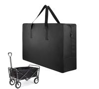 Generico Camping Storage Bag, High Load-Bearing Grocery Shopping Cart Pouch, Foldable Heavy-Duty Organizer, Strong Protective Cover 31.89x10.24x22.05 Inches, Outdoor Equipment for Picnics, Traveling