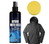 Generico Camping Tent Water Shield Agent - 55ml Waterproof Nano Coating Protector With Sponge | Heavy Duty Quick Dry Waterproofing Spray For Fabric Leather Canvas Shoes Jackets Backpacks