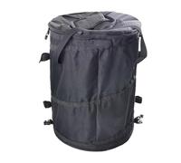 Generico Camping Trash Can, Outdoor Folding Bin, Portable Waste Container, Space-Saving Design, Ergonomic Lid Closure, Compact Ideal for Travel, Laundry, Picnic, Yard Work, and RV Use