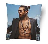 Generico Can Yaman Cuscino 45 Idea Regalo Compleanno festa personaggi famosi collezione Decorazioni casa Divano Letto Serie tv Daydreamer Le Ali del Sogno Bitter Sweet