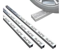 Generico Canale di drenaggio Resistente per Giardino, terrazzo o Altri spazi Esterni, con Struttura in Acciaio Inossidabile, per Una Gestione efficiente dell'Acqua in patii, vialetti e pavimentazioni