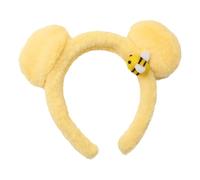 Generico Cancata per orso di cartone animato, peluche morbido da cartone animato, orecchie di orso leggero per la testa del festival da campeggio da viaggio che raccoglie amiche di appuntamenti